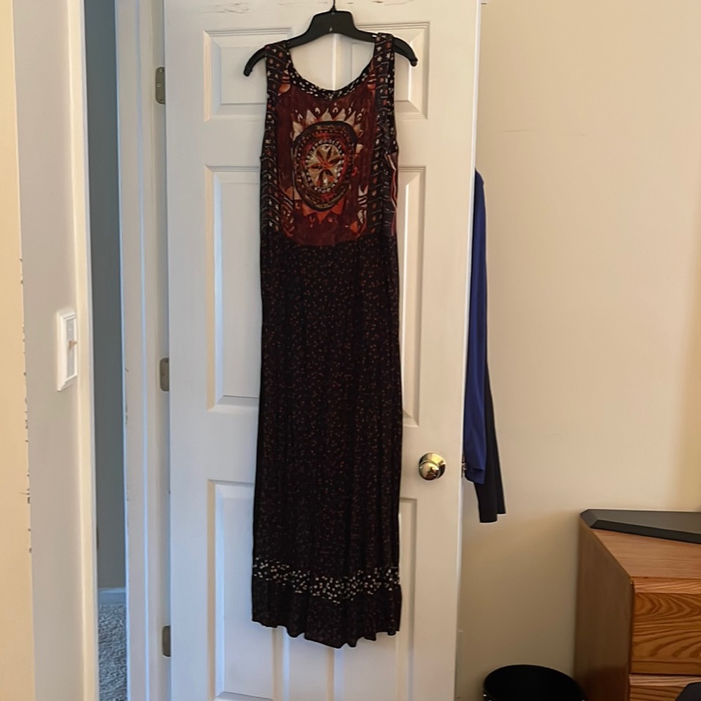 Charlotte Little Printed Maxi Dress